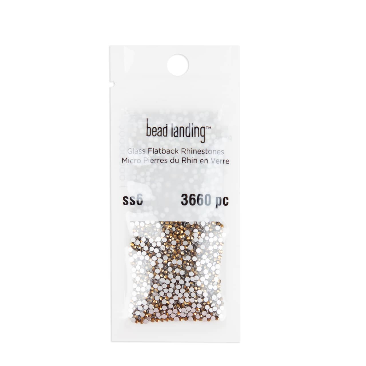 12 Pack: SS6 Glass Flatback Rhinestones by Bead Landing™
